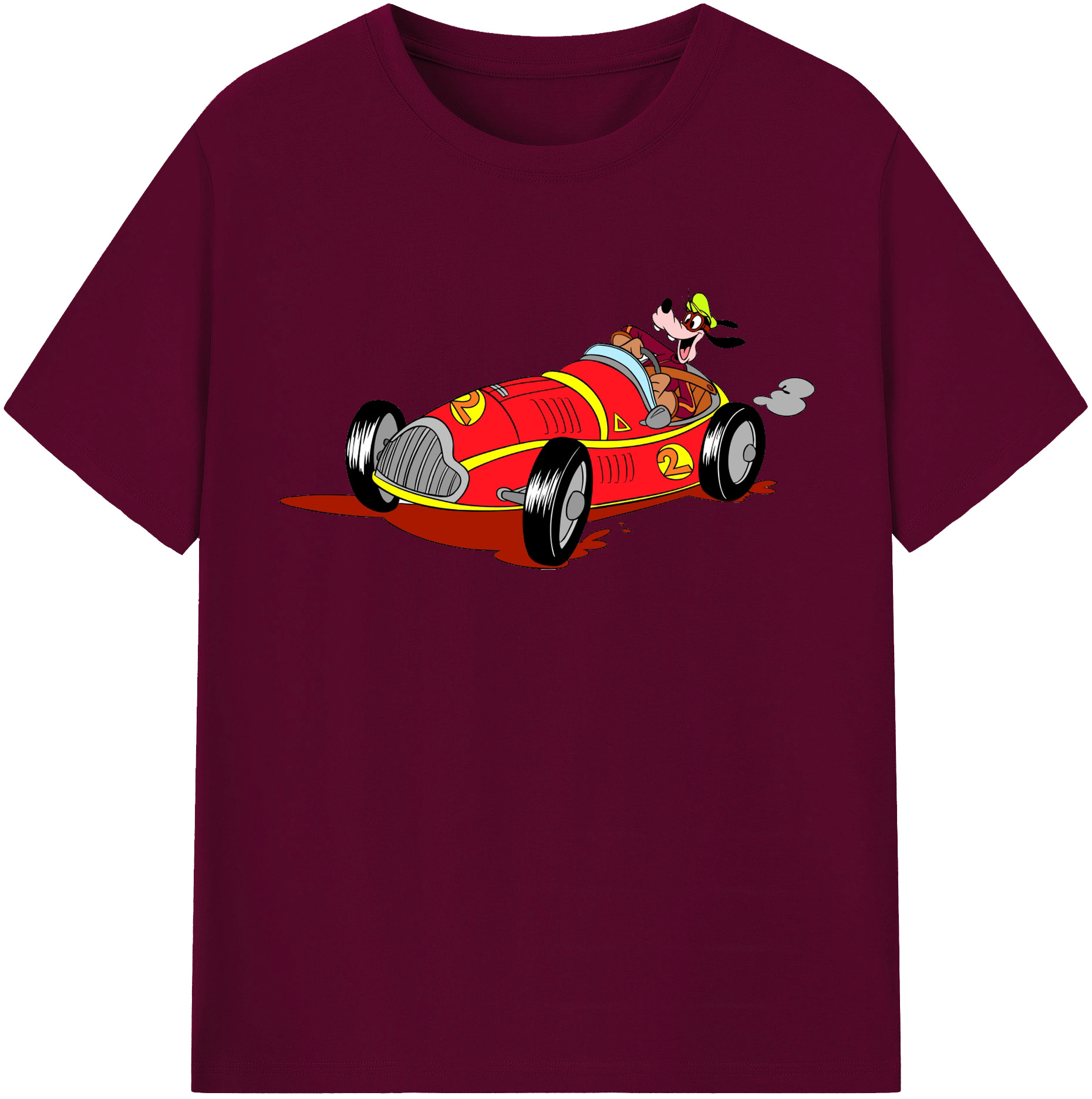 （画像用） ミッキーマウス Mickey Mouse レディースカジュアルプリントTシャツ（綿100％）